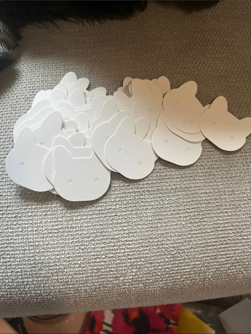 Cat Shaped Jewelry Post Cards Shipping supplies